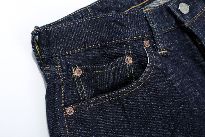 Samurai Jeans S510HXII 15.8oz selvedge denim regular straight made in Japan GL3 fabric coin pocket