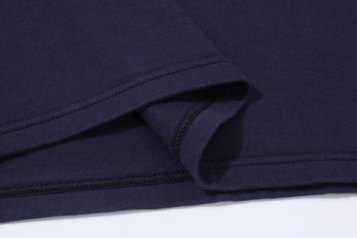 Deluxeware SDHT-00 10.5oz Loopwheeled Henley Neck T-Shirt