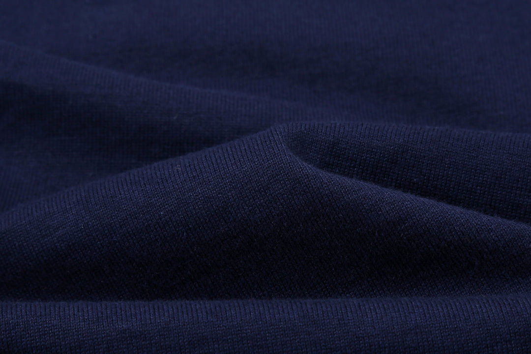 Deluxeware SDHT-00 10.5oz Loopwheeled Henley Neck T-Shirt