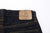 Pure Blue Japan SLB-003 16.5oz Slub Selvedge Jeans - Lambskin Leather Patch Detail