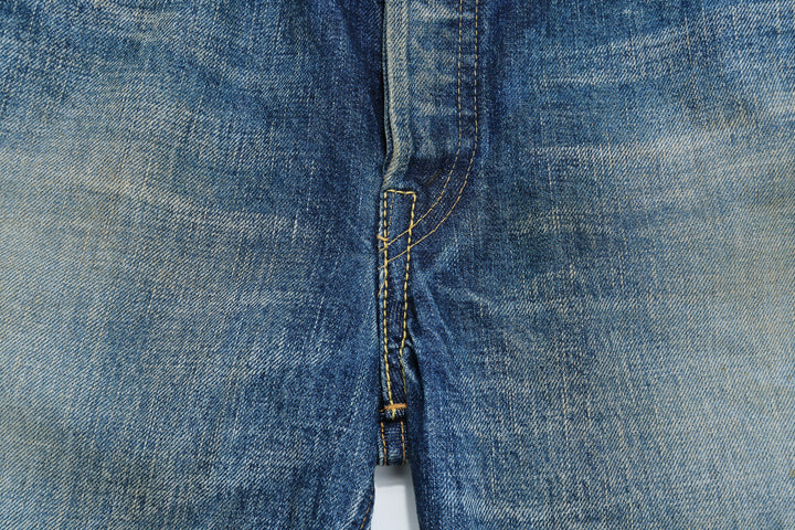 Fullcount 1456-1103 Badass Selvedge Denim Vintage Wash - Relaxed Tapered Fit Mention Exclusive