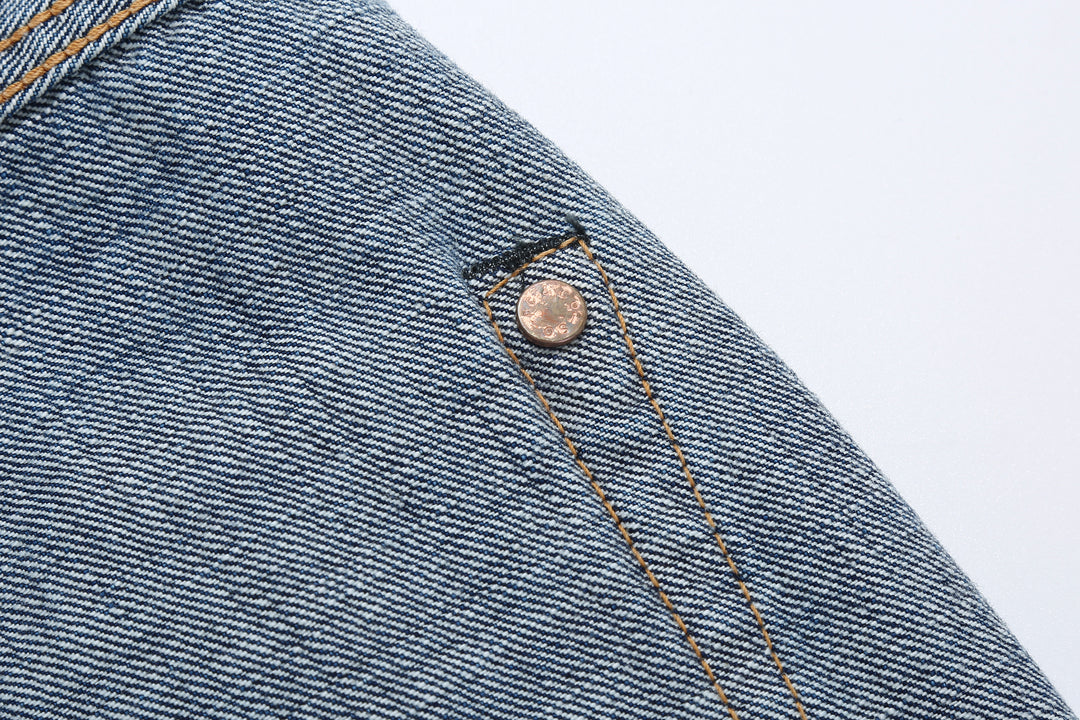 Fullcount 1456-1103 Badass Selvedge Denim Vintage Wash - Relaxed Tapered Fit Mention Exclusive