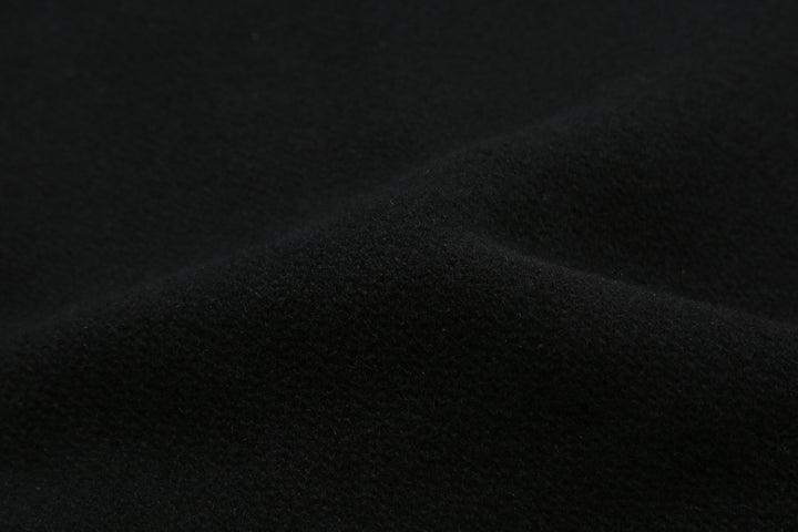 Freewheelers Leadfoot sports jacket heavy melton wool car club jacket black Japan close up