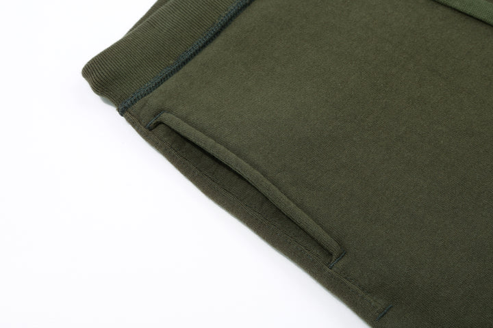 Deluxeware S500-00 20oz Heavyweight Loopwheeled Sweatpants Made in Japan Olive Right Pocket