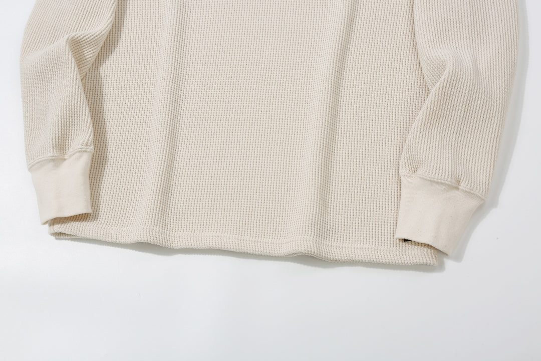 Dalee’s & Co. 2230HT Double Waffle Long Sleeve Henley Shirt
