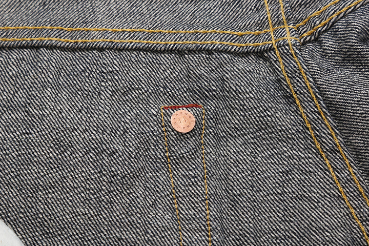 Deluxeware 1953XX 13.6oz selvedge denim straight fit made in Japan indigo jeans hidden rivet