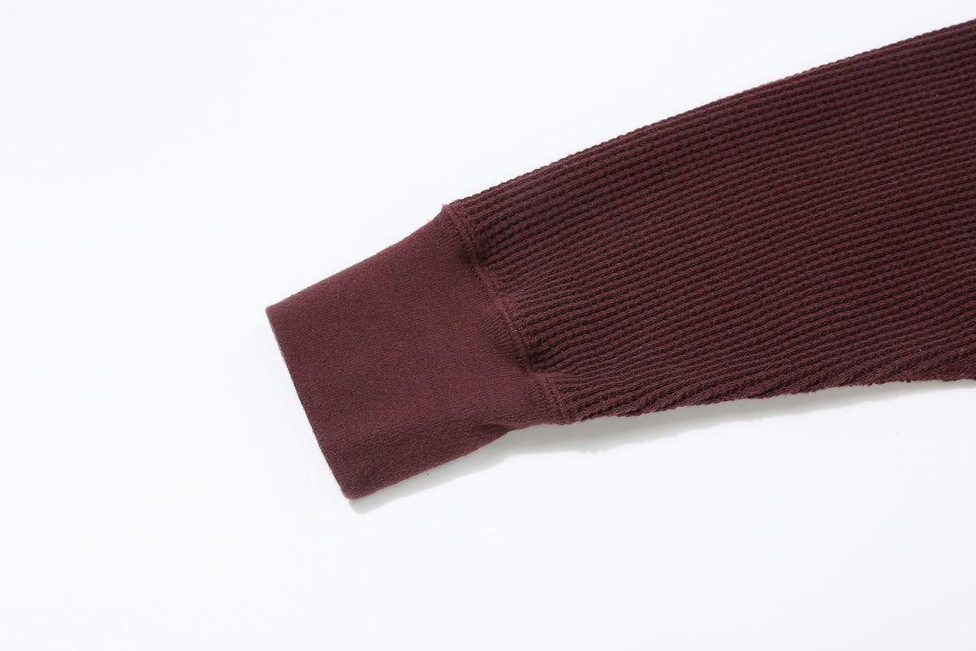 Dalee’s & Co. 2230HT Double Waffle Long Sleeve Henley Shirt