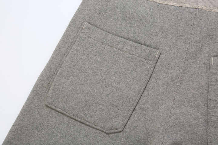 Deluxeware S500-00 20oz Heavyweight Loopwheeled Sweatpants Made in Japan Grey Back Pocket Left