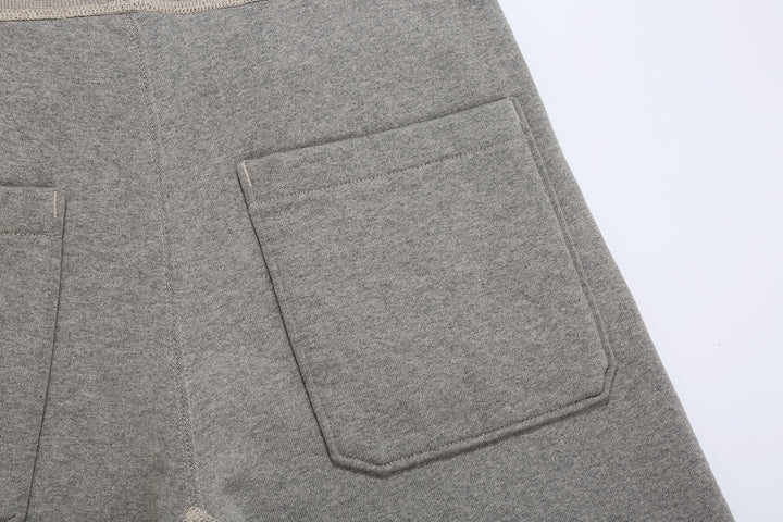 Deluxeware S500-00 20oz Heavyweight Loopwheeled Sweatpants Made in Japan Grey Back Right Pocket