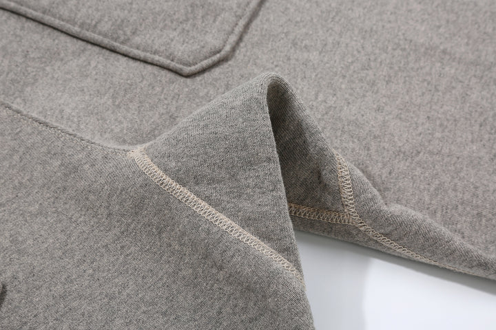 Deluxeware S500-00 20oz Heavyweight Loopwheeled Sweatpants Made in Japan Grey Gusset Detail