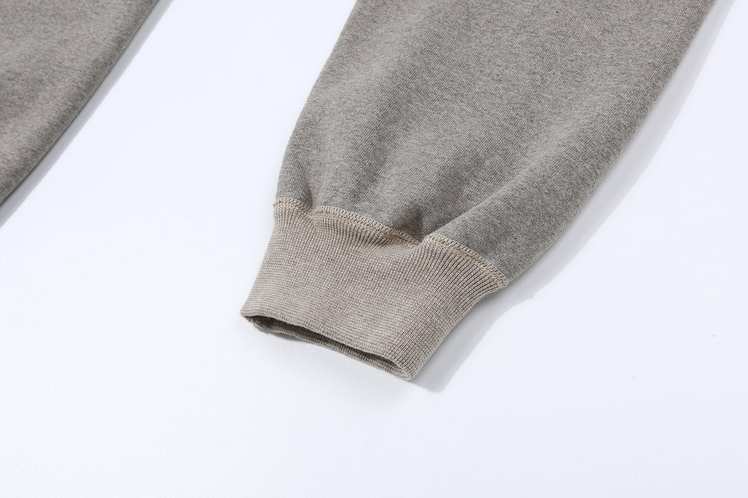 Deluxeware S500-00 20oz Heavyweight Loopwheeled Sweatpants Made in Japan Grey Leg Opening