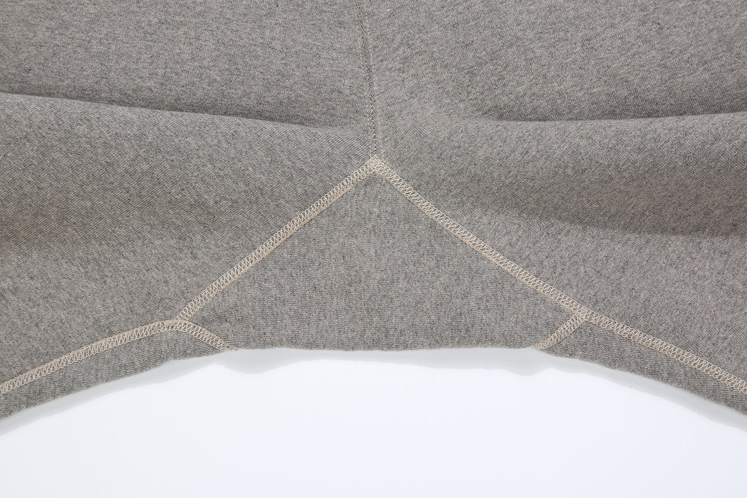 Deluxeware S500-00 20oz Heavyweight Loopwheeled Sweatpants Made in Japan Grey Gusset