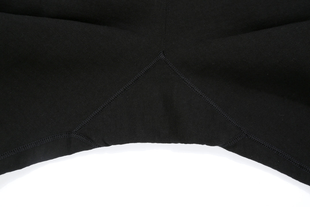 Deluxeware S500-00 20oz Heavyweight Loopwheeled Sweatpants Made in Japan Black Gusset