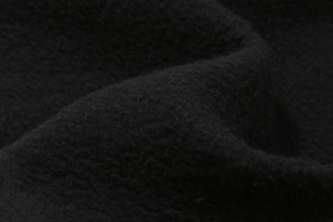 Deluxeware S500-00 20oz Heavyweight Loopwheeled Sweatpants Made in Japan Black Brushed Fleece