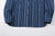Samurai Jeans SSS25-SKSW Natural Indigo Sashiko Stripe Work Shirt - Front Construction Detail