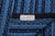 Samurai Jeans SSS25-SKSW Natural Indigo Sashiko Stripe Work Shirt - Union Ticket and Navy Twill Reinforcement