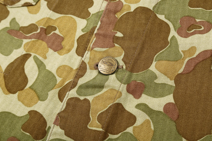 Boncoura Duck Hunter Camo Coverall – Lighthouse Button Detail