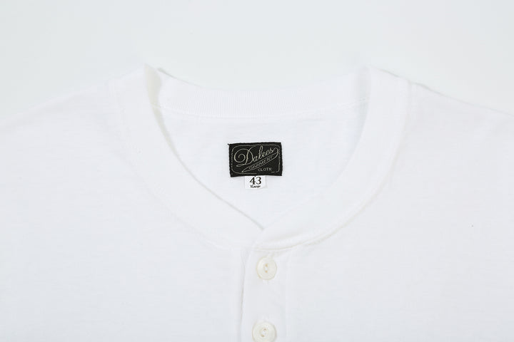 Dalee’s & Co. Spinner 1920s 4-Button Henley Loopwheeled T-Shirt