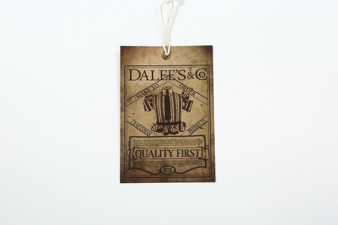 Dalee’s & Co. Spinner 1920s 4-Button Henley Loopwheeled T-Shirt