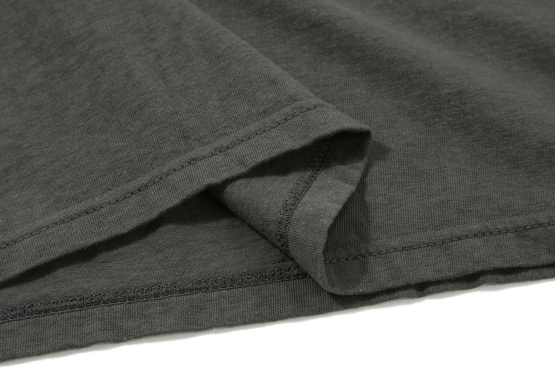 Dalee’s & Co. Spinner 1920s 4-Button Henley Loopwheeled T-Shirt
