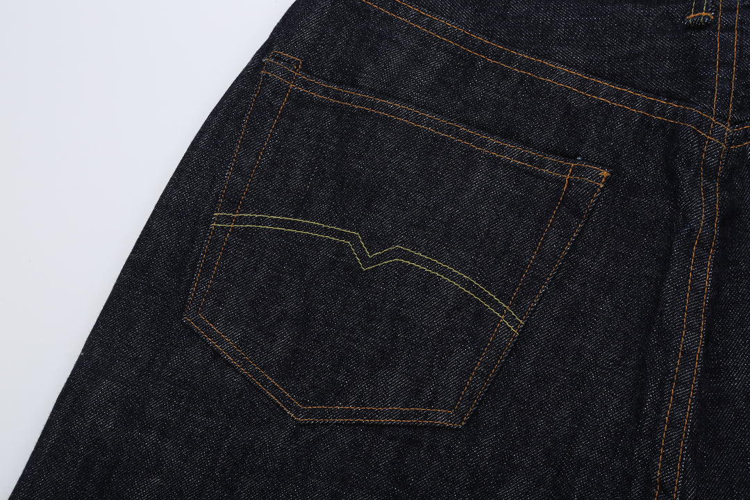 Moto Motor New Vintage 13oz Selvedge Indigo Denim 1947 Model - Regular Straight Fit