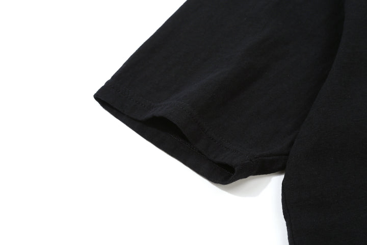Dalee’s & Co. Spinner 1920s 4-Button Henley Loopwheeled T-Shirt
