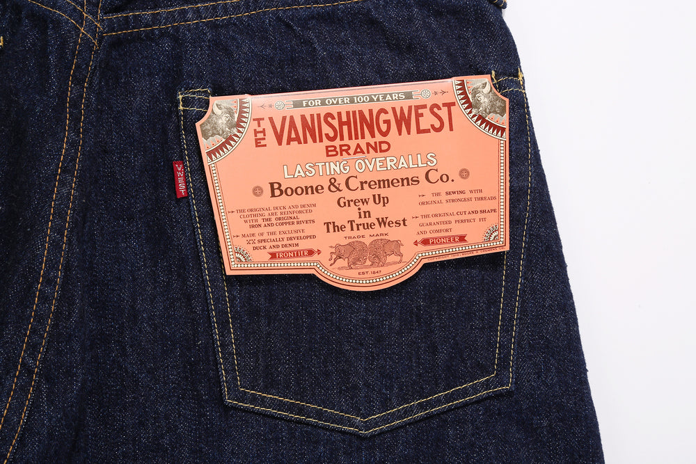 Freewheelers Vanishing West Lot 601XX 1947 selvedge denim jeans regular straight fit indigo Japan