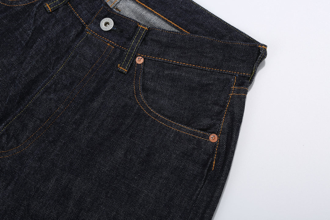 Moto Motor New Vintage 13oz Selvedge Indigo Denim 1947 Model - Regular Straight Fit