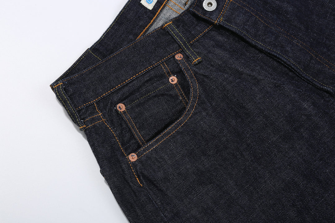 Moto Motor New Vintage 13oz Selvedge Indigo Denim 1947 Model - Regular Straight Fit