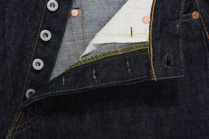 Moto Motor New Vintage 13oz Selvedge Indigo Denim 1947 Model - Regular Straight Fit