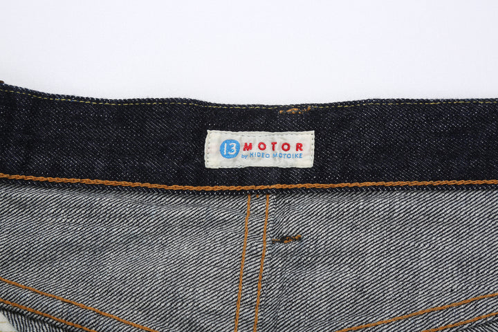 Moto Motor New Vintage 13oz Selvedge Indigo Denim 1947 Model - Regular Straight Fit