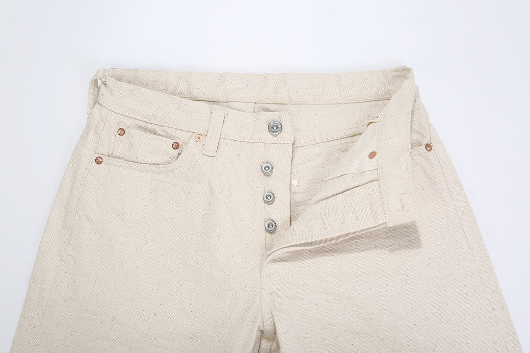 Samurai Jeans S510SC-KI 18oz Samurai Cotton selvedge denim regular straight fit front button full view