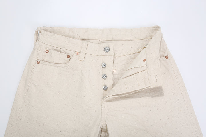 Samurai Jeans S510SC-KI 18oz Samurai Cotton selvedge denim regular straight fit front button full view