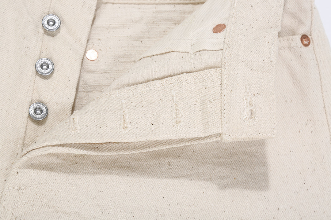 Samurai Jeans S510SC-KI 18oz Samurai Cotton selvedge denim regular straight fit button hole