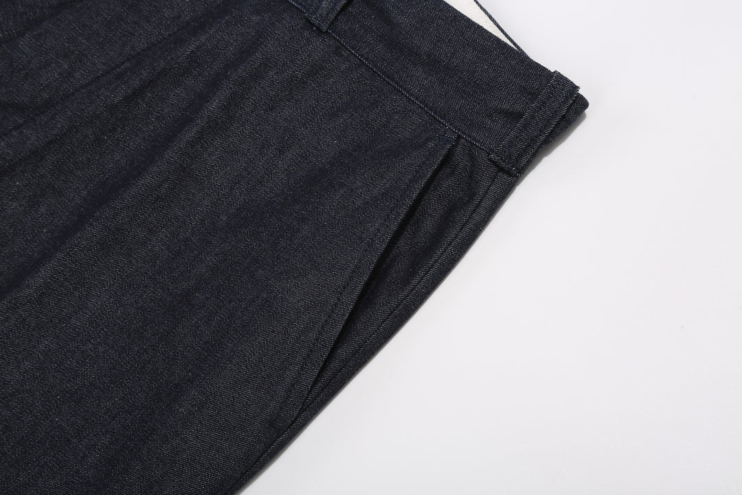 Attractions Wearmasters Lot.344 Heritage Denim Trousers Indigo – Side Pocket Detail