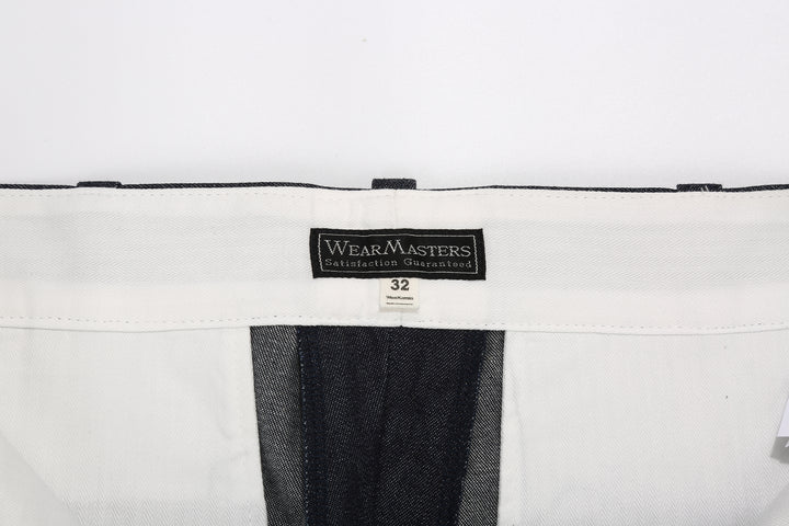 Attractions Wearmasters Lot.344 Heritage Denim Trousers Indigo – Wearmasters Waistband Label