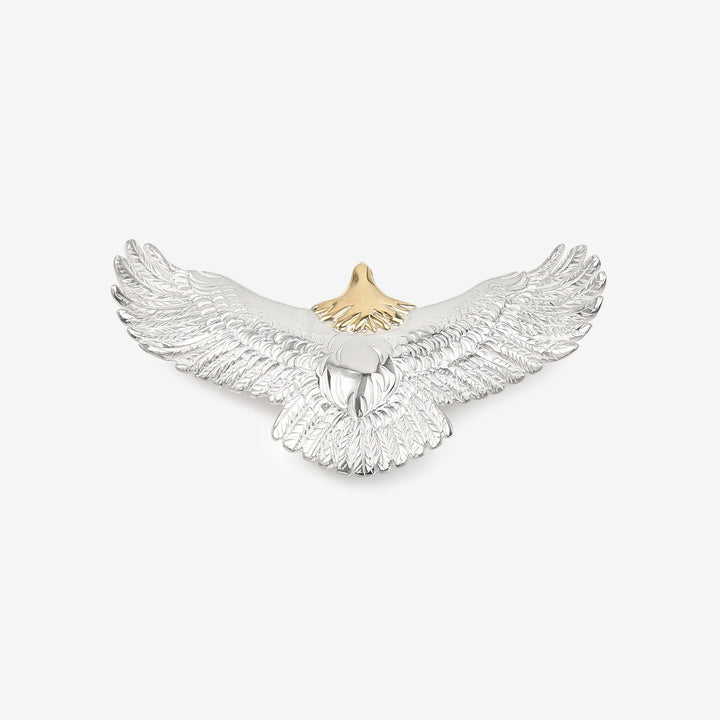 Moto Hideo Motoike EG-03 Eagle Pendant with K18 Gold Accent – Small full view