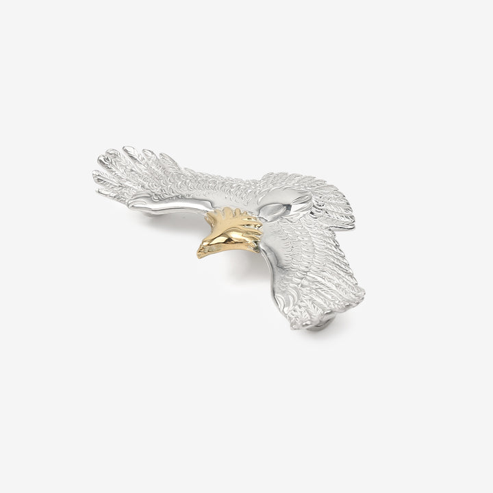 Moto Hideo Motoike EG-03 Eagle Pendant with K18 Gold Accent – Small full view 2