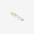 Moto Hideo Motoike FT-02-L Silver Feather with K18 Gold Heart Top - Large front view