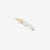 Moto Hideo Motoike FT-02-R Silver Feather with K18 Gold Heart Top - Large front view