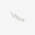 Moto Hideo Motoike FT-02-R Silver Feather with K18 Gold Heart Top - Large back full view