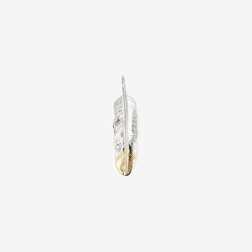 Moto Hideo Motoike FT-05-R K18 Gold-Tipped Feather – Medium Made in Japan front view