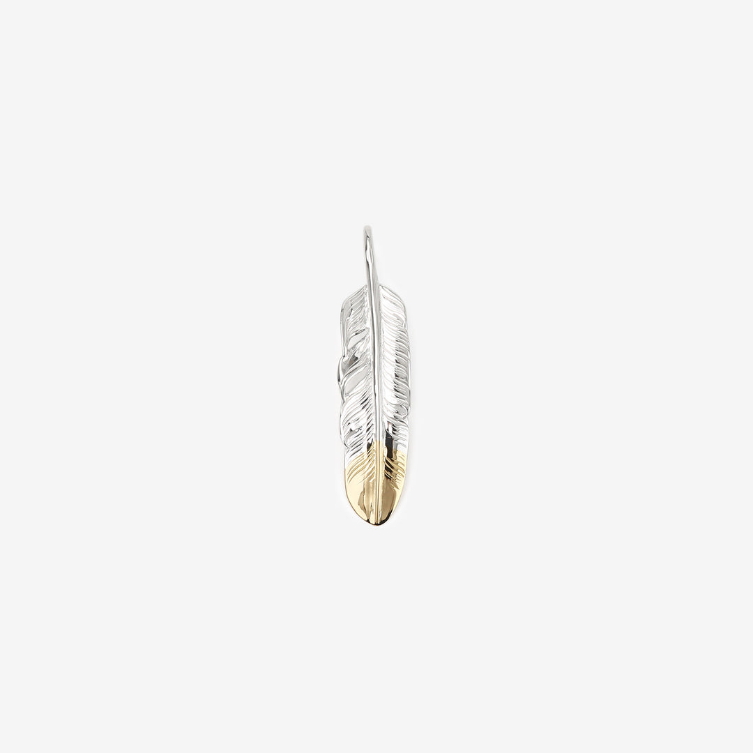 Moto Hideo Motoike FT-05-R K18 Gold-Tipped Feather – Medium Made in Japan front view