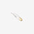 Moto Hideo Motoike FT-05-R K18 Gold-Tipped Feather – Medium Made in Japan front view_2