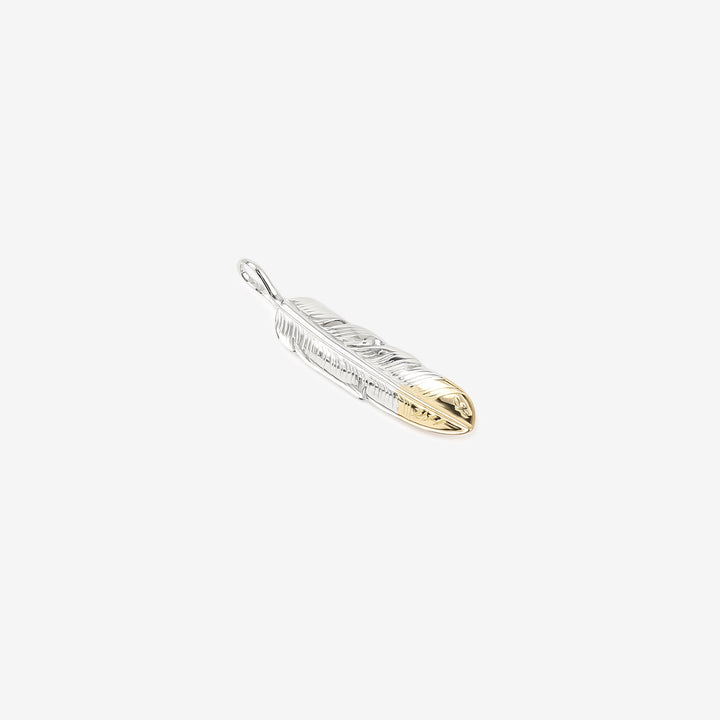 Moto Hideo Motoike FT-05-R K18 Gold-Tipped Feather – Medium Made in Japan back view 
