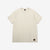 Deluxeware DXTS-00 12.5oz loopwheeled t-shirt made in Japan ultra heavyweight crew neck oil beige front