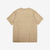 Dubble Works 37001-PD Stand Wheeler Heavyweight T-Shirt - Pigment Dyed Made in Japan Dark Beige Back