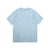 Dubble Works 37001-PD Stand Wheeler Heavyweight T-Shirt - Pigment Dyed Made in Japan Sax Blue Front