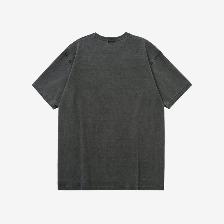 Dubble Works 37001PD Stand Wheeler Heavyweight T-Shirt - Pigment Dyed