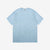 Dubble Works 7.7oz Recycled Cotton Slub Jersey T-Shirt Made in Japan Sax Blue Front ダブルワークス  半袖Tシャツ